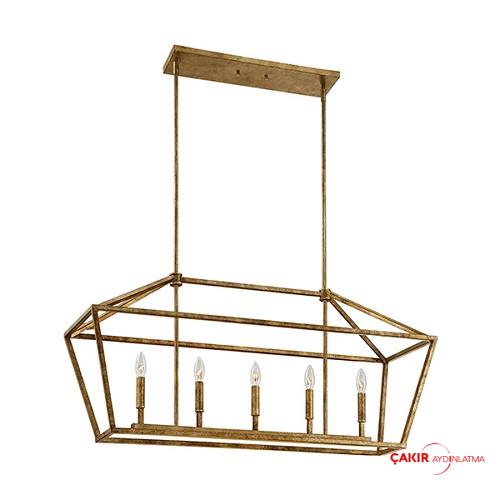 Антикварный кулон Gold Island