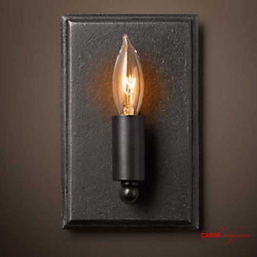 Fransız İmparatorluğu Tekli Gümüş Duvar Apliği