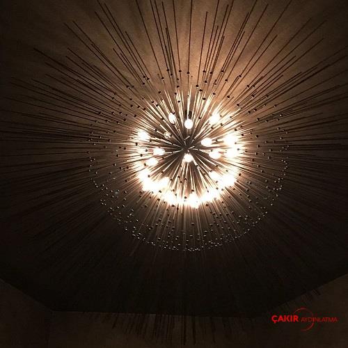 Veladores de Doter Dekoratif Modern Avize