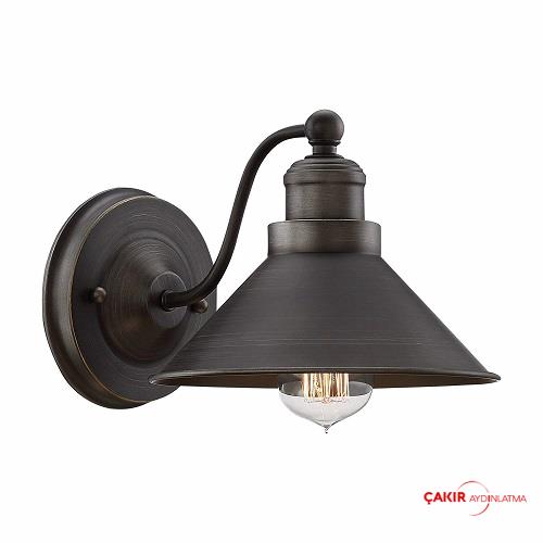 مصباح حائط كيرا هوم ويلتون 8.5- حديث باللون النيكل الأسود