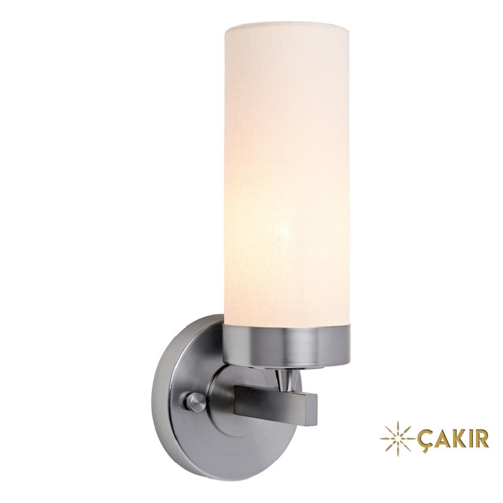 Momo Tekli Modern Buzlu Cam Aplik - Füme