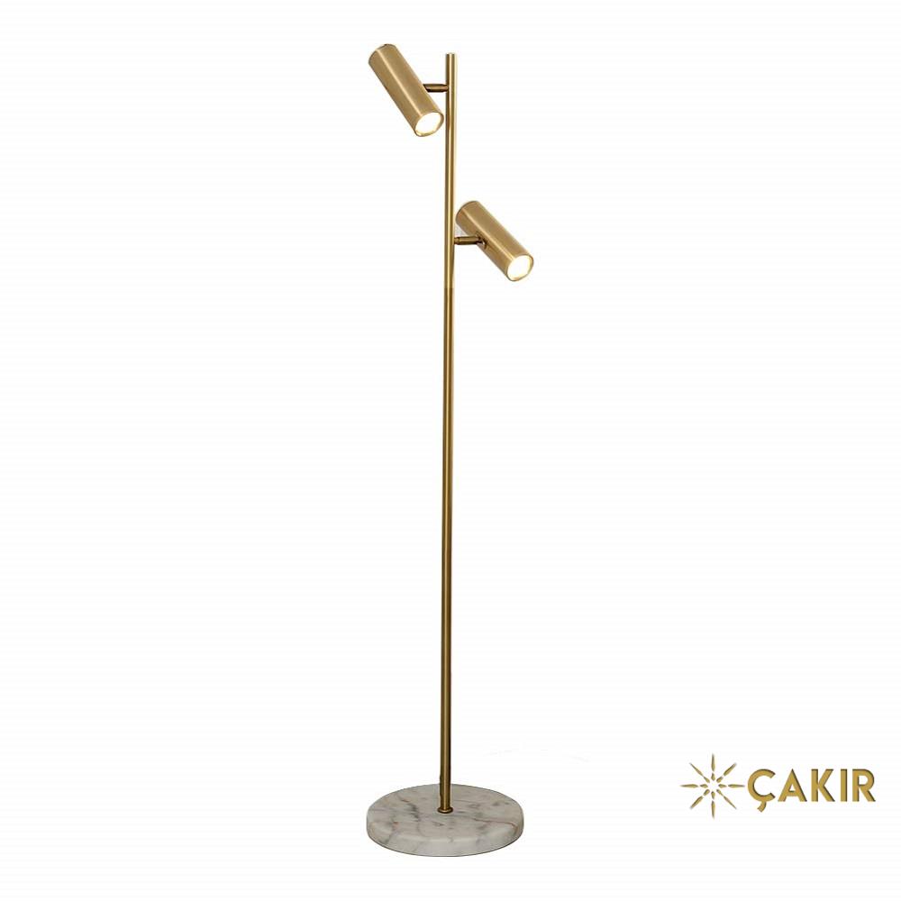 Современный напольный светильник Hsyile Cozy 2 Spot Tumbled