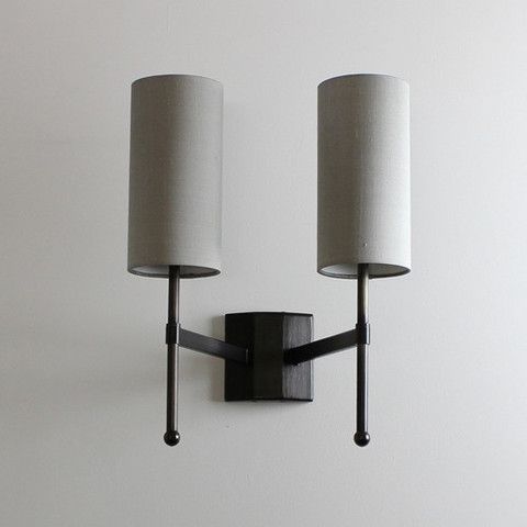 2 шт Черный настенный светильник