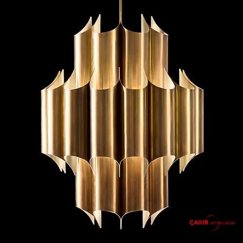 Mateo Gold Dekoratif Avize