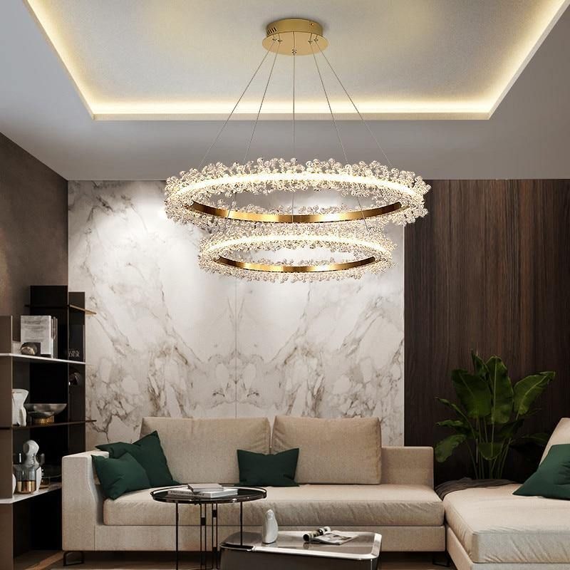 ثريا كابري ذات طبقتين من الكريستال