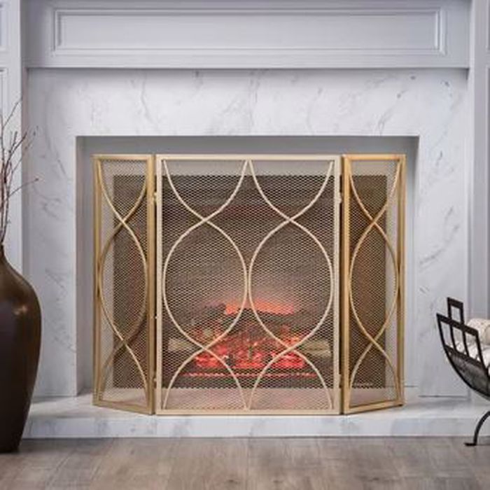 شاشة مدفأة دايفيد الحديدية