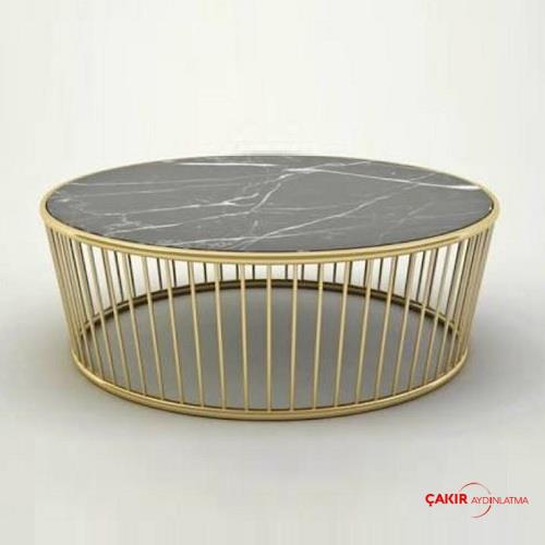 طاولة مركزية من الرخام والحجر الطبيعي من ديستون