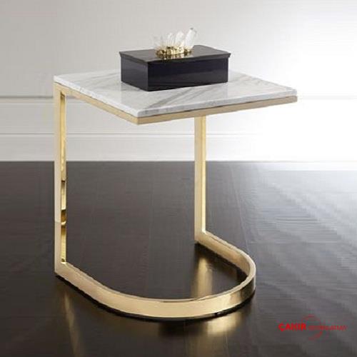 طاولة قهوة Fesca C ذات سطح رخامي