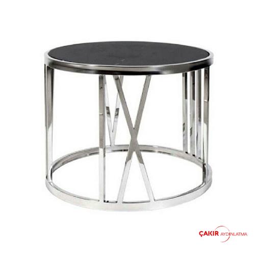 طاولة متداخلة من إيشهولتز بأرجل من النيكل