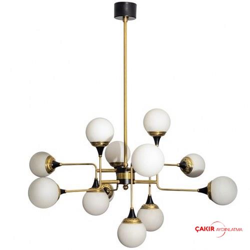 Современная люстра Natro Magic Bean со стеклянными шариками