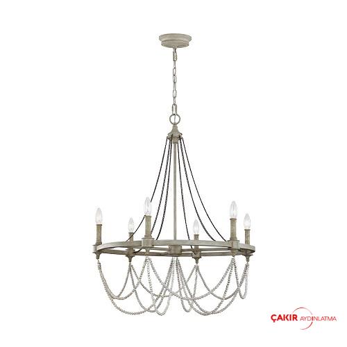 Farmhouse Style Eskitme Zincirli Avize