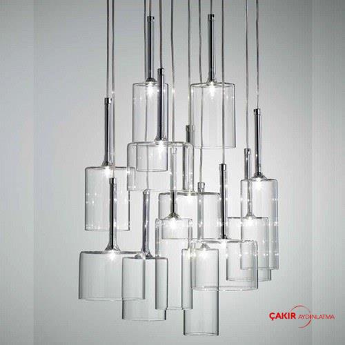 Axo Light Spillray SP 10'lu Silindir Cam Sarkıt