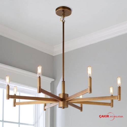 Sleekly Mid-Century Modern Avize