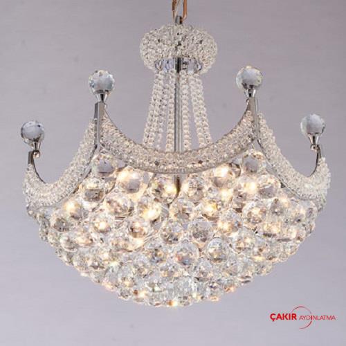 ثريا LED حديثة باللون الفضي الذهبي الأمريكي